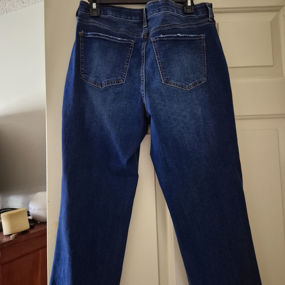 Lauren Ralph Lauren Blue Straight Leg Jeans - Picture 8 of 8